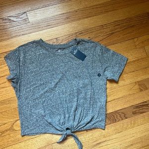 Hollister t-shirt, gray, size small